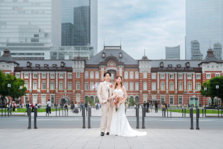 capryフォトウェディング東京（キャプリィフォトウェディング東京）_撮影SPOT＜東京駅舎前Day＞