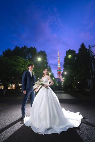 capryフォトウェディング東京（キャプリィフォトウェディング東京）_撮影SPOT＜東京タワーNight＞