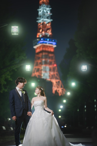 capryフォトウェディング東京（キャプリィフォトウェディング東京）_撮影SPOT＜東京タワーNight＞
