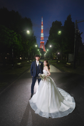 capryフォトウェディング東京（キャプリィフォトウェディング東京）_撮影SPOT＜東京タワーNight＞