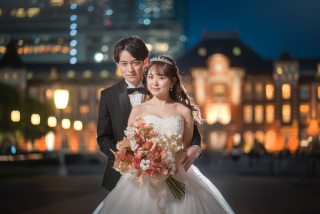 capryフォトウェディング東京(キャプリィフォトウェディング東京)_撮影SPOT<東京駅Night>