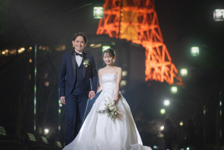 capryフォトウェディング東京（キャプリィフォトウェディング東京）_撮影SPOT＜東京タワーNight＞