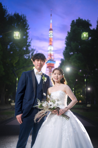 capryフォトウェディング東京（キャプリィフォトウェディング東京）_撮影SPOT＜東京タワーNight＞