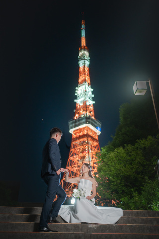 capryフォトウェディング東京（キャプリィフォトウェディング東京）_撮影SPOT＜東京タワーNight＞