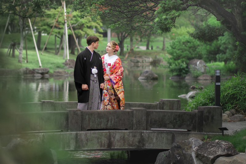 【和装スタジオ&和装ローケーション撮影150カット】追加料金は一切不要！好きな衣装でおふたりらしく撮影♪安心コミコミプラン