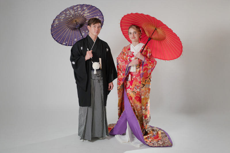 ☆衣装追加料金不要☆【和装スタジオ50カット】白無垢・色打掛どれを選んでも追加料金不要で安心♪今だけ私服スタジオフォトプレゼント