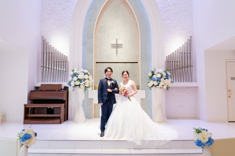 【☆銀座のチャペルで一緒に撮影プラン☆】衣装追加料金なし/60カット納品/ご家族と一緒に撮影/雨が降っても安心のコミコミプラン