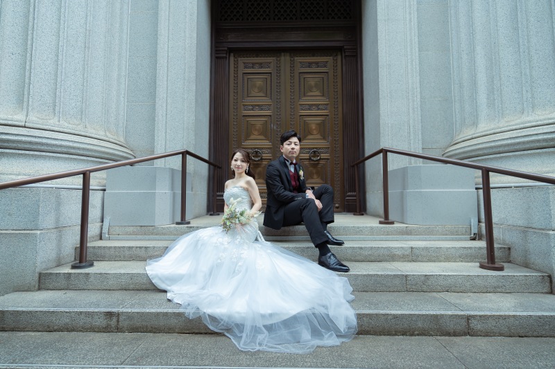 【日本橋+東京駅】120カット☆撮影全データ納品&ドレス&プロヘアメイク☆【追加料金不要!全ての衣装から選び放題♬】