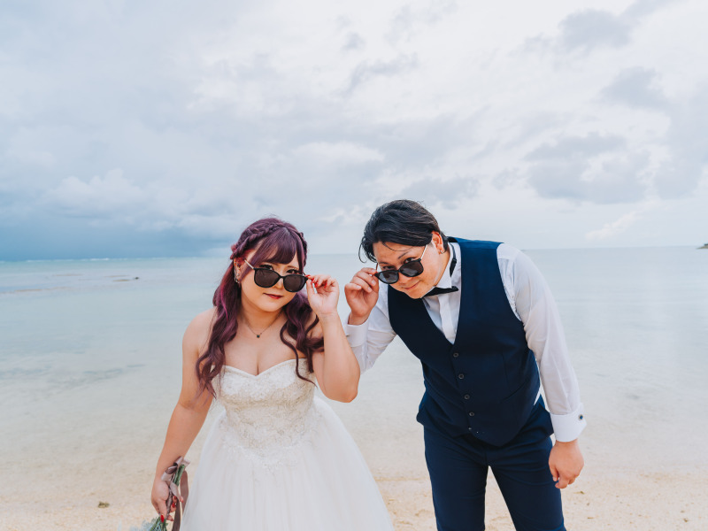 サングラスを使って撮影！