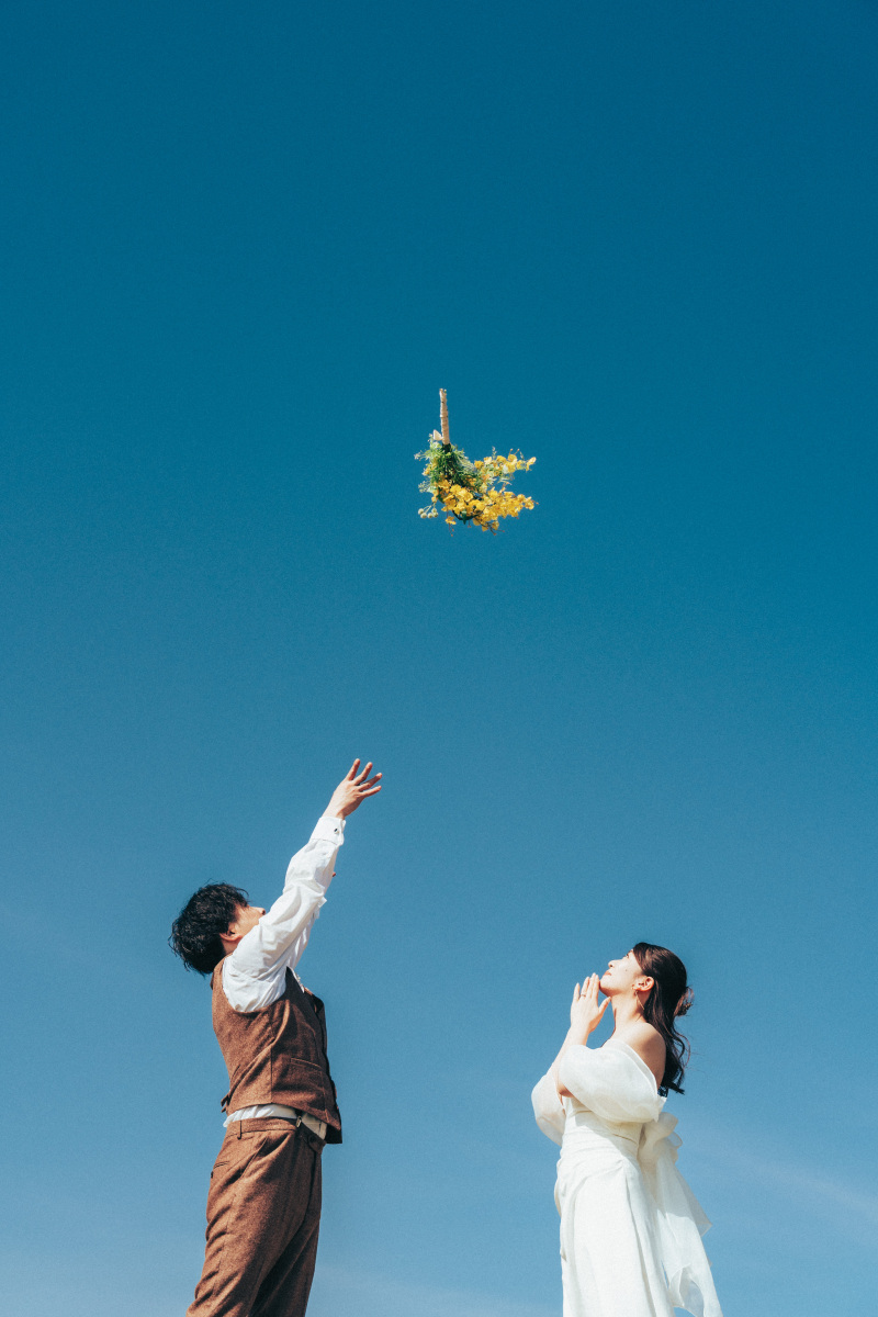 【フォト200プラン】ロケ地2ヶ所・200カット・ヘアメイク・アテンド・ドレス・タキシード・ブーケ・撮影小物付き