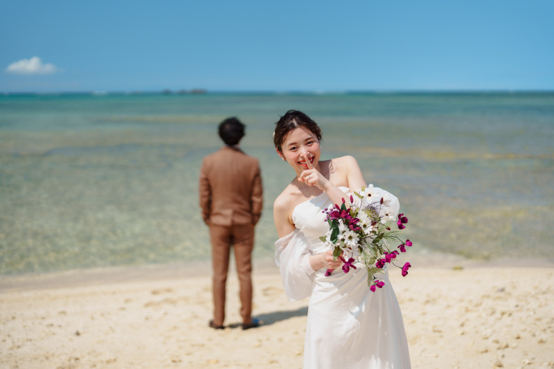 モニター募集♪【フォト200&ムービー&リアルファーストミートプラン】ロケ地2箇所・指定ビーチ&残波岬・ドローン写真&動画付き