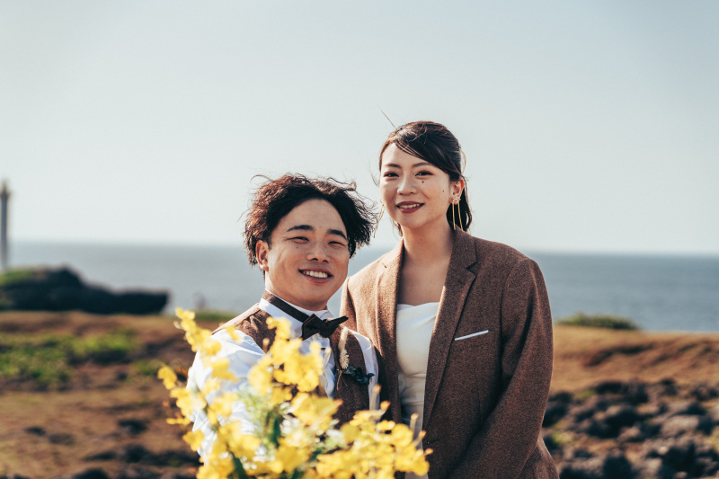 【ビーチ&緑&崖フォト150プラン】残波岬・150カット・ヘアメイク&衣装&小物込み