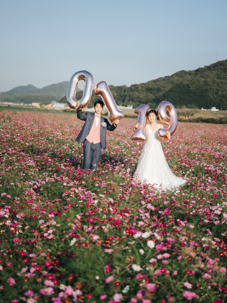 笠岡ベイファーム 花畑ロケーションフォトプラン(洋装1点)