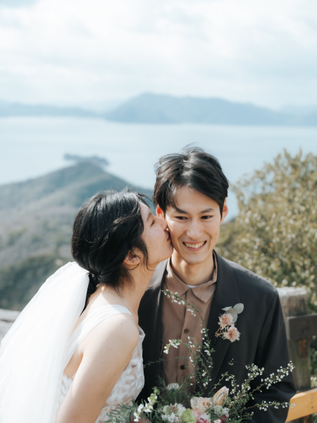 内海海岸ロケーションフォトプラン(洋装1点)