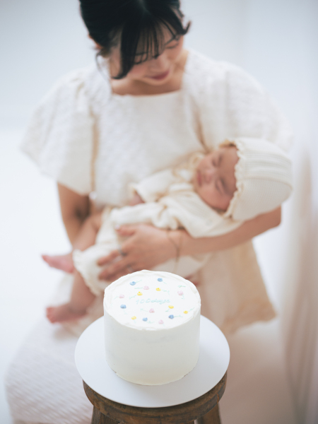 【ウェディングケーキセットプラン】撮影スポットが選べてお得!(スタジオ・カフェ)