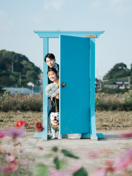 笠岡ベイファーム 花畑ロケーションフォトプラン(洋装1点)