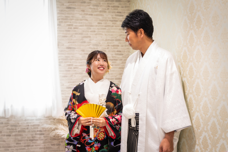 優しく視線を交わすお二人