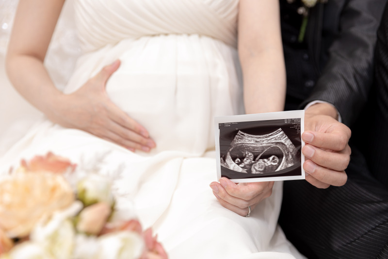 エコー写真と一緒に♡