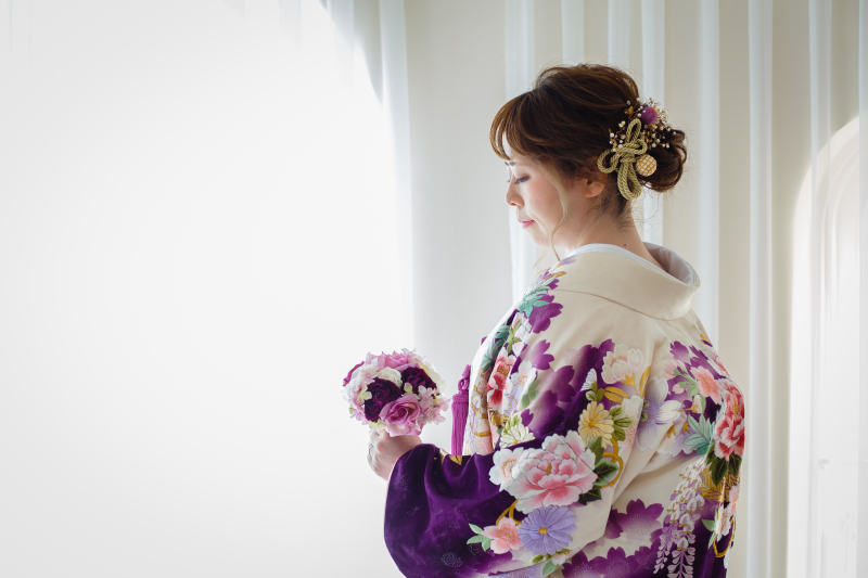 色打掛も色・柄が豊富