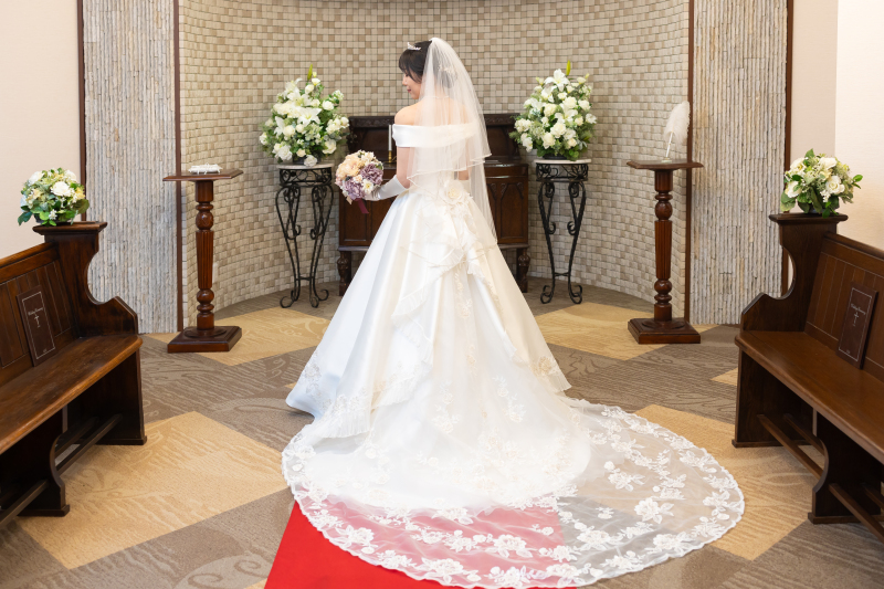 事前打合せでご試着ができます