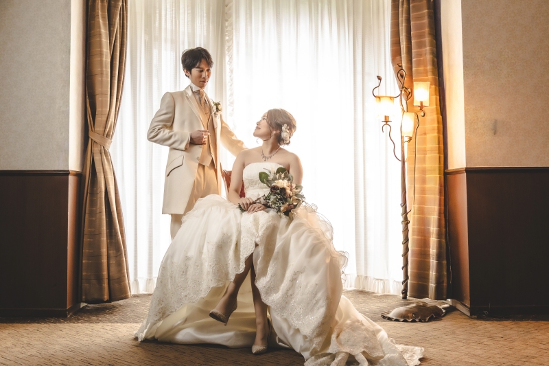 優しく見つめ合うお二人♡