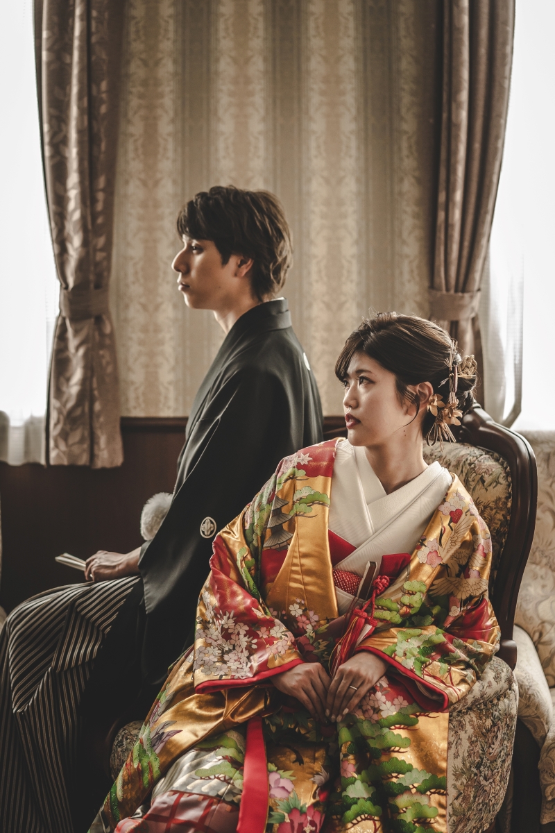 【和装洋装/プラチナプラン】美肌瘦身レタッチ・全データ140カット付★10月末までにご成約、12月末までに撮影で衣装選び放題に!