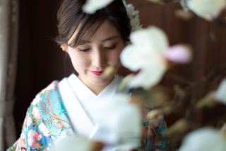 【和装1着アルバム8P付/スタンダードプラン】小顔レタッチ付全データ70カット★12月末までに撮影でグレードアップ衣装が無料に♪