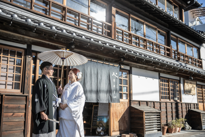 お披露目のあとはふたりだけのフォトも