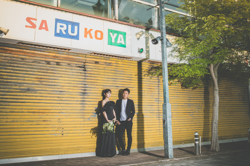 10月ご成約限定！☆街ロケプラン⭐︎100カット保証(肌修正データ10カット込)｜当店無料ドレス1点or持込｜生花ブーケ付き♪