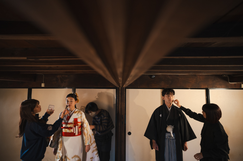 New！【古民家フォト&ムービープラン】データ100カット保証(肌修正データ内20カット)｜提携衣装店衣装レンタル(和装)