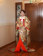 本唐織ベージュ