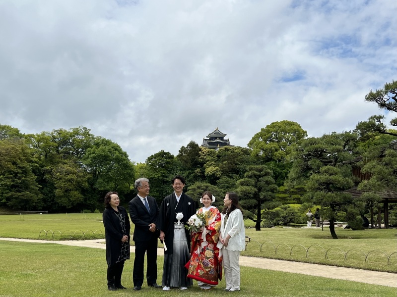 ご家族の皆様に見守られながら♪