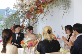 【フォトプラン＋会食】チャペル＋館内撮影フォト◆6名様分のお食事付◆洋装1着・ヘアメイク・着付け・全データ・会食込み！