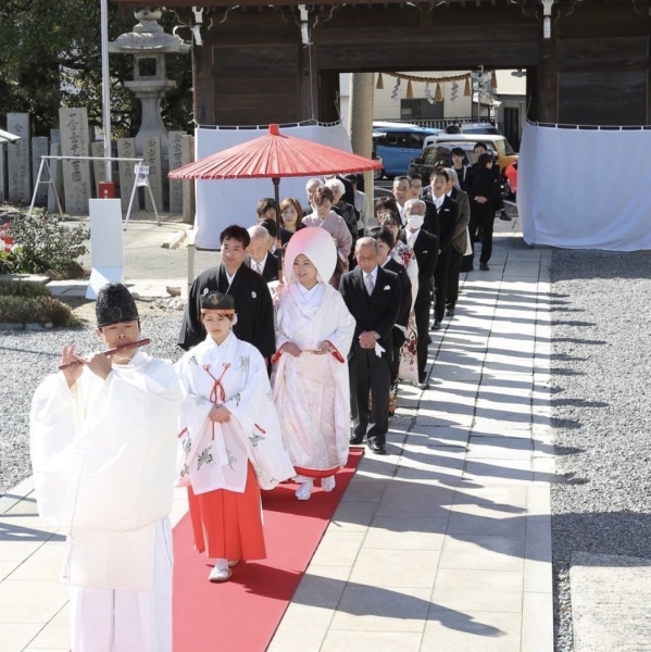 2026年2月末まで限定【和装1点】岡山城下町で叶える本格神前式!和装フォト&挙式プラン<事前衣装試着付き◆全データ込>