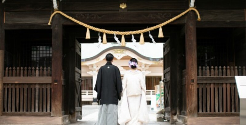 2026年2月末まで限定【和装1点】岡山城下町で叶える本格神前式!和装フォト&挙式プラン<事前衣装試着付き◆全データ込>