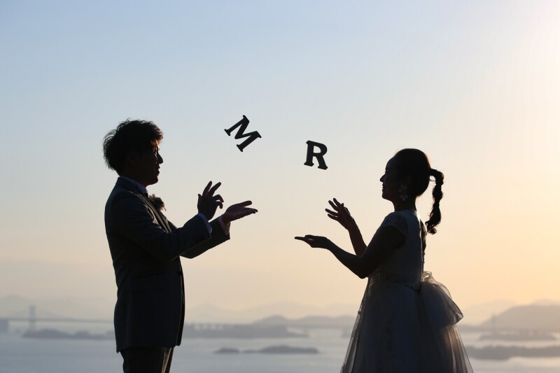 【洋装1点】王子が丘ロケーションフォト ウェディングドレス&タキシード・ヘアメイク・着付け・全データ込み