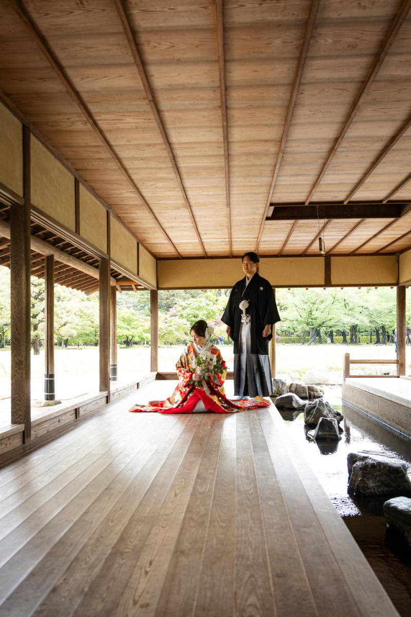 【和装1点+洋装1点】岡山後楽園ロケ+洋装フォト♦ヘアメイク・着付け・データ150カット込み