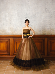 ブラウンドレス