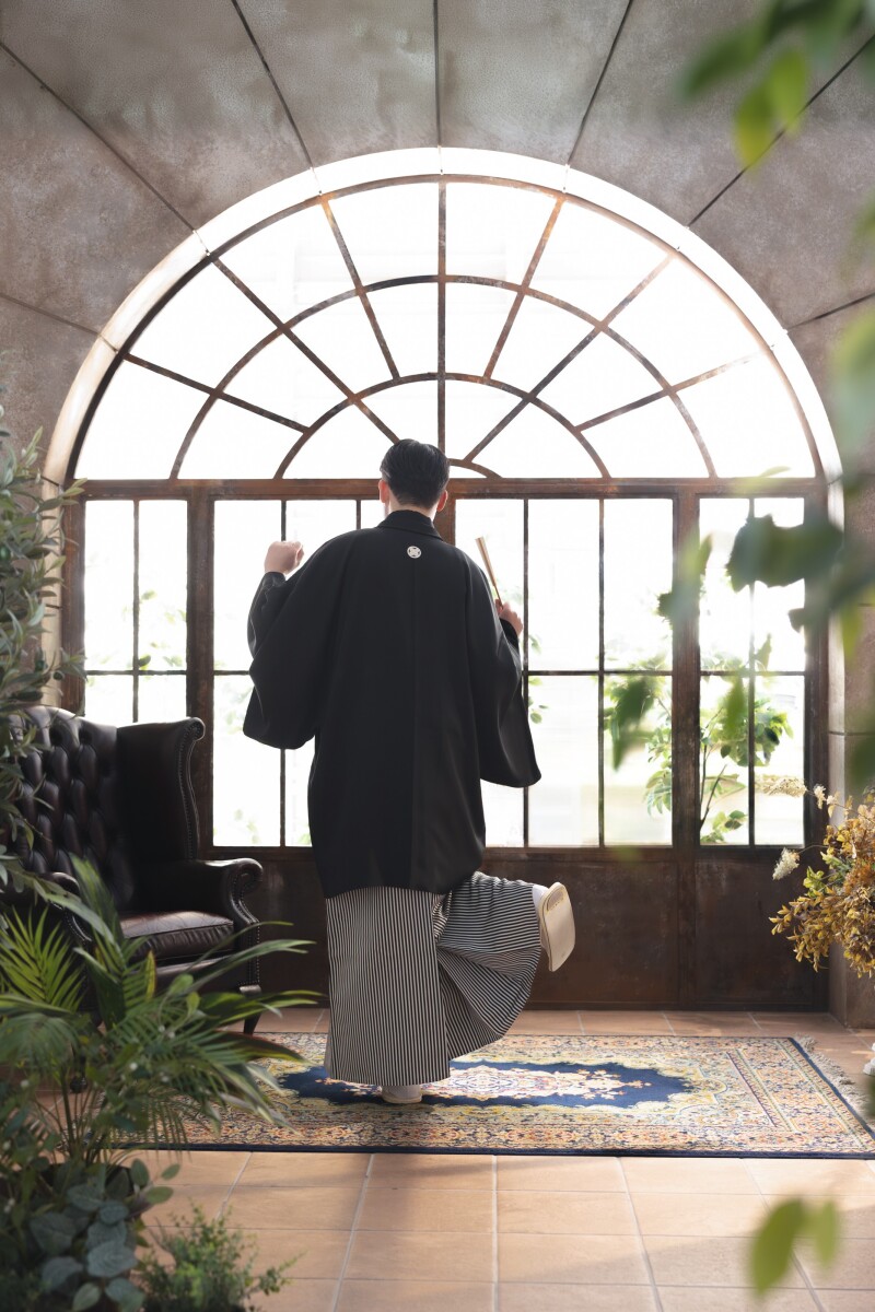 お茶目な新郎様