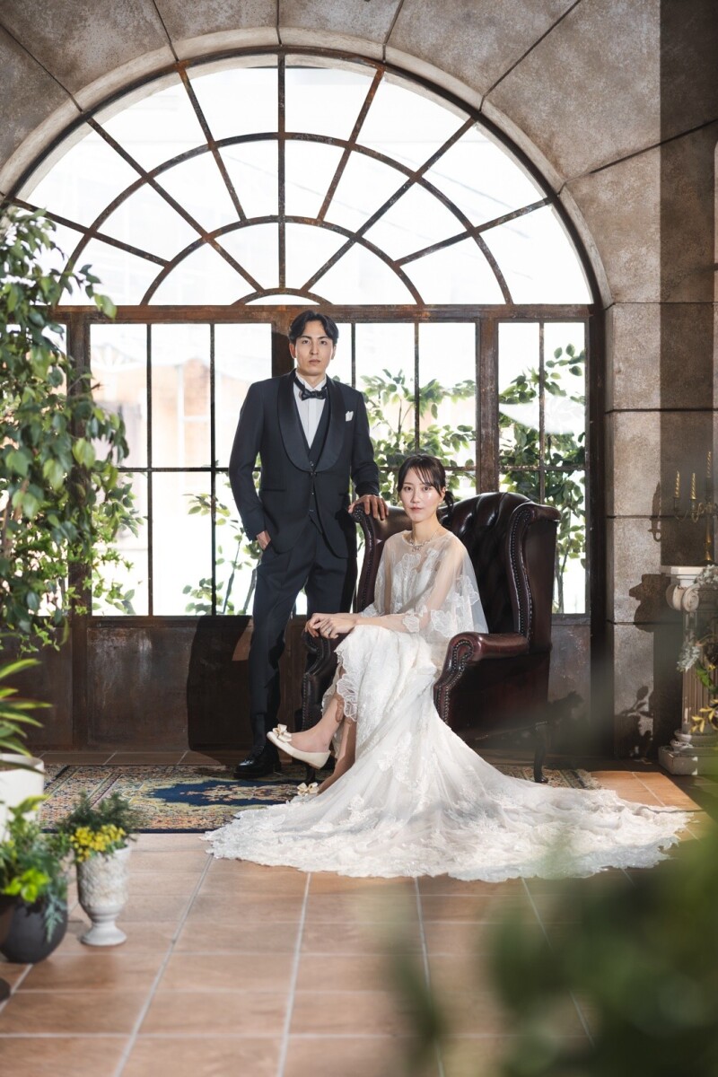 映画のワンシーンのようなお二人