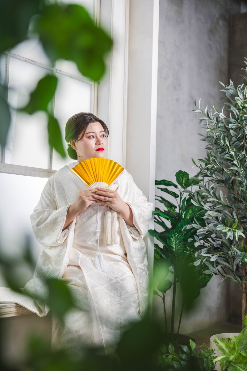 白無垢姿も素敵です