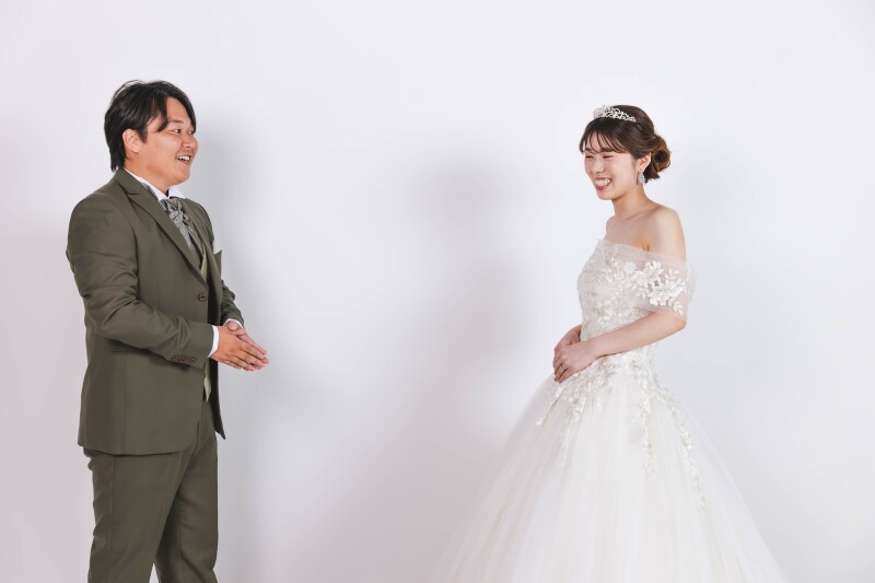 スタジオでファーストミート!