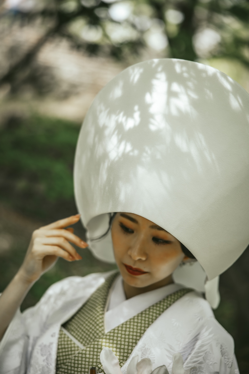 ノーブルジャパン広島_庭園で撮影できる