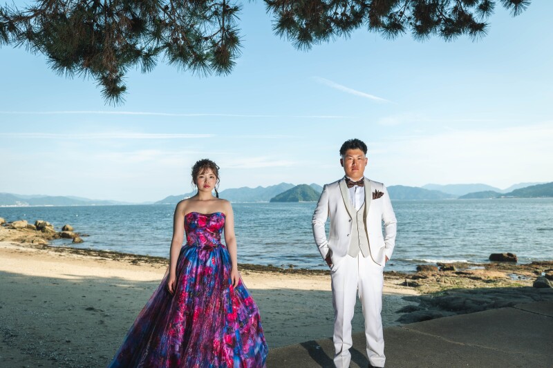 ノーブルジャパン広島_海で撮影できる