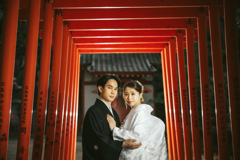 広島駅の近くに有る神社!