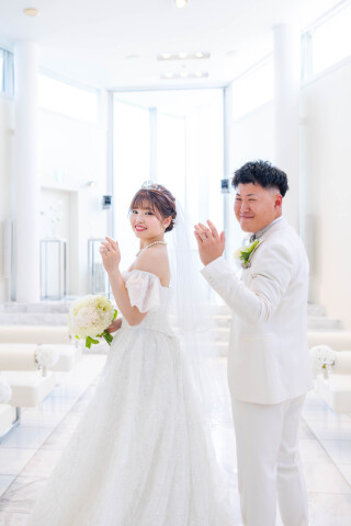 提携チャペルでの撮影