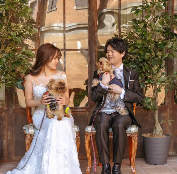 ペットと一緒に撮影プラン