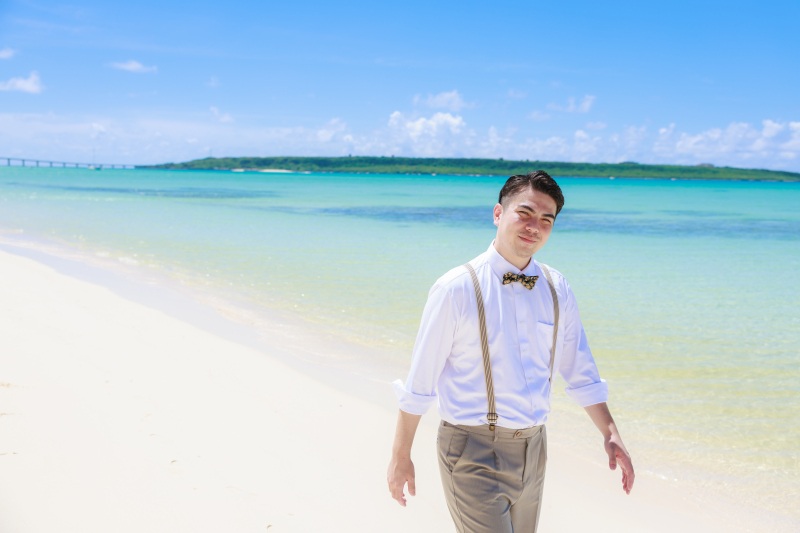 新郎様は小物で個性を表現!