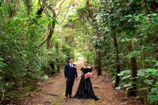 ウエディング・カラードレスで贅沢に＼ビーチ＆グリーンフォト／