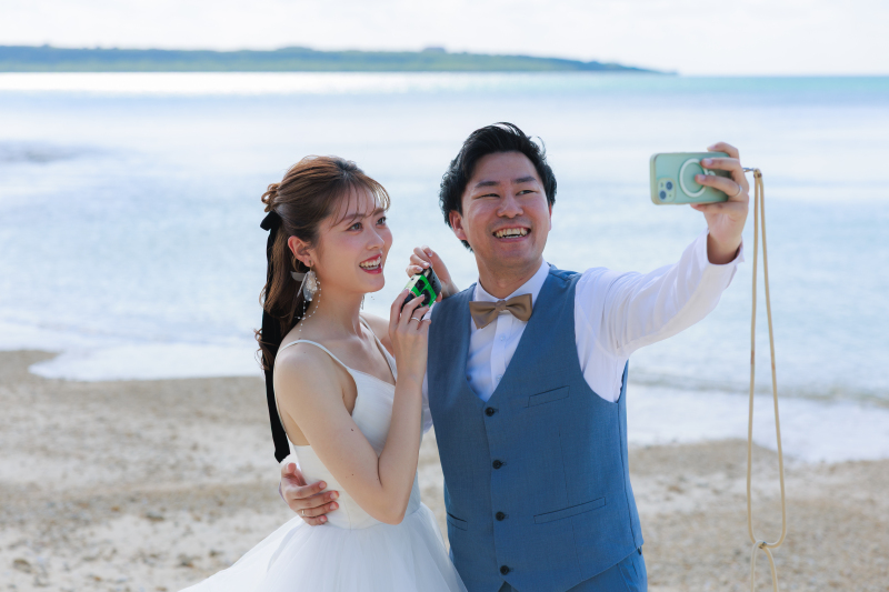 ご自身のカメラでの撮影も自由！